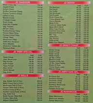 Jd Chaap Grill menu 2