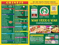 Wah Veer G Wah menu 1