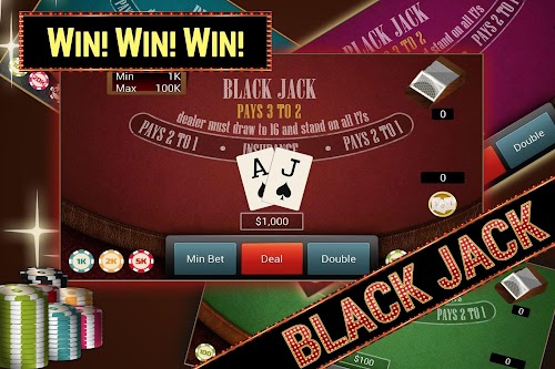 Android application BlackJack screenshort