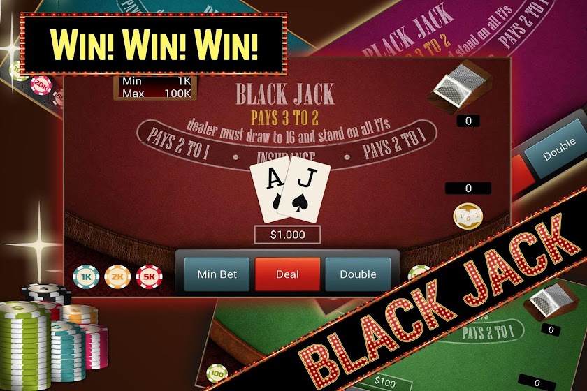 BlackJack 21 Screen 1