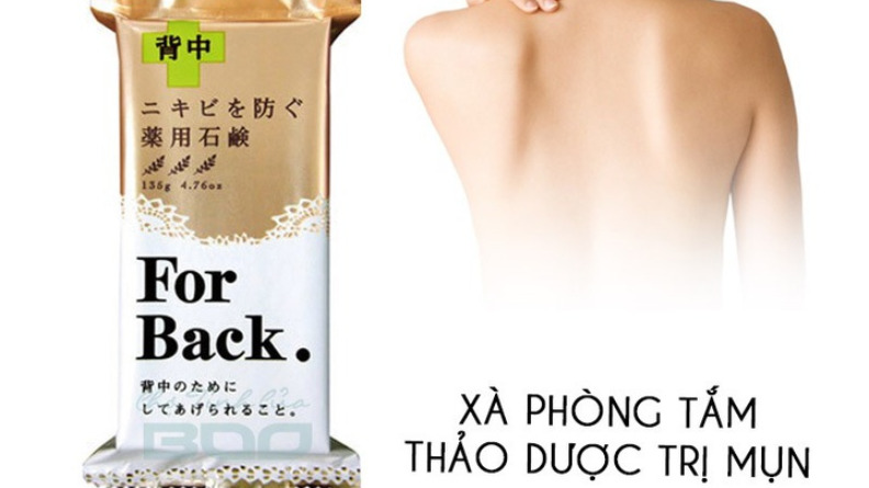 Xà phòng trị mụn lưng Pelican chứa thảo dược trị mụn lưng hiệu quả 