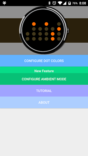 Binary Watch Face For Geeks