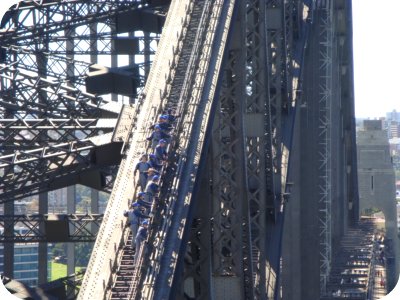 climbing the sydney harbour bridge