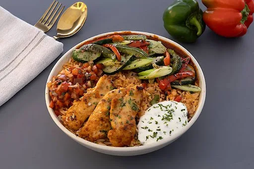 Cheesey Chicken Spring Bowl