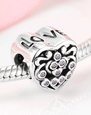 S925 Sterling Silver Beads Pendant - 3