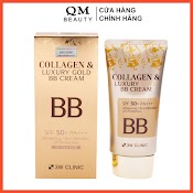 Kem Nền Trang Điểm 3W Clinic Collagen & Luxury Gold Bb Cream Spf50+ Pa+++ 50Ml Hàn Quốc