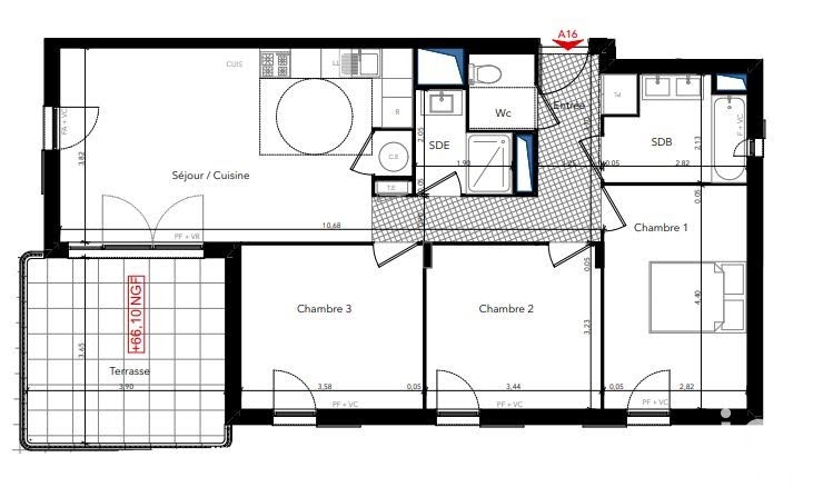 Vente appartement 4 pièces 79 m² à Le Lavandou (83980), 601 800 €