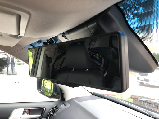 ランドクルーザープラド GDJ150Wのルームミラー,プラド150,デジタル化 