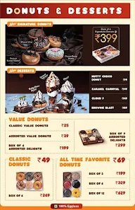 Dunkin' menu 2