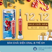 Bàn Chải Đánh Răng Điện Oral - B Trẻ Em