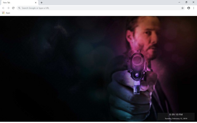 John Wick 3 Parabellum New Tab Theme