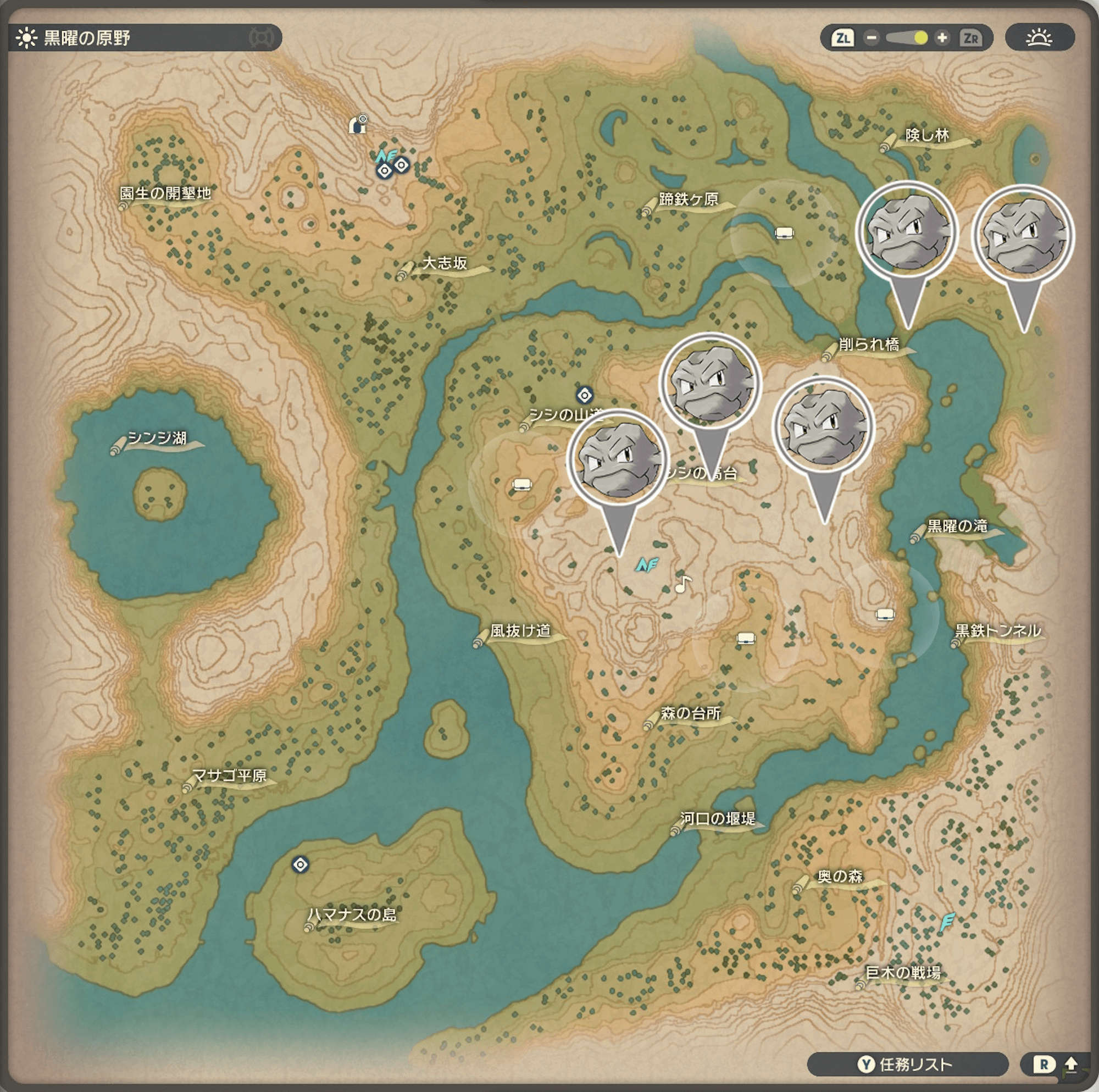 アルセウス イシツブテの進化と出現場所 おすすめ性格 技 ポケモンアルセウス攻略wiki 神ゲー攻略