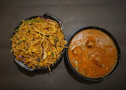 Veg Tripple Noodles [Full]