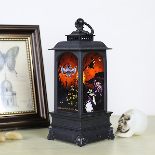 Title 2, Staraise Electric Halloween Pumpkin Witch Skull...