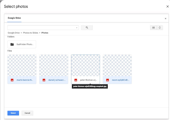 Photo to presentation for Google Slides™ screenshot 1