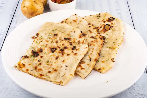 Stuffed Aloo Naan