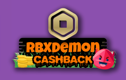 RBXDemon Cashback: Get Robux back from Roblox Preview image 0