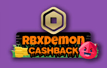 RBXDemon Cashback: Get Robux back from Roblox small promo image