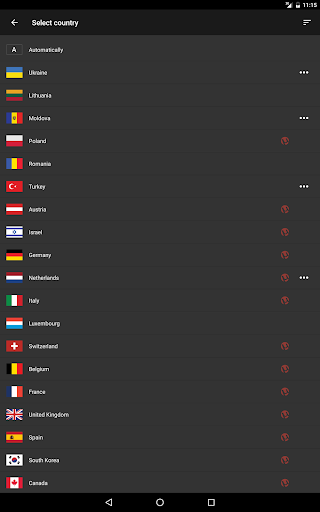 Hideman VPN screenshots 5