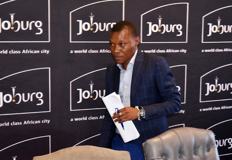 City of Joburg mayor Kabelo Gwamanda. Picture: FREDDY MAVUNDA.