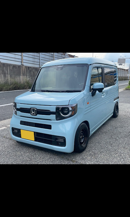 N-VANのホイール交換・鉄チン・鉄チン加工・鉄ホイールに関するカスタム事例の投稿画像1枚目