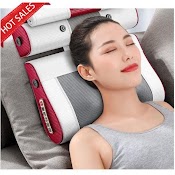 Gối Massage Hồng Ngoại Okato G09 Dành Cho Cổ Vai Gáy 8 Bi, Gối Mát Xa Hồng Ngoại Okato Chính Hãng Bảo Hành 1 Năm