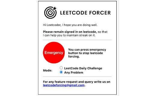 LeetCode Forcer