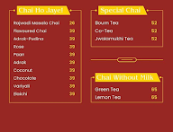 Sanskrutea Cafe menu 1