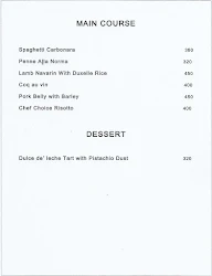 Haute menu 3