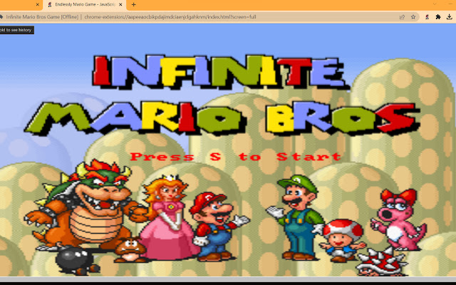 Infinite Mario Bros Game [Offline]