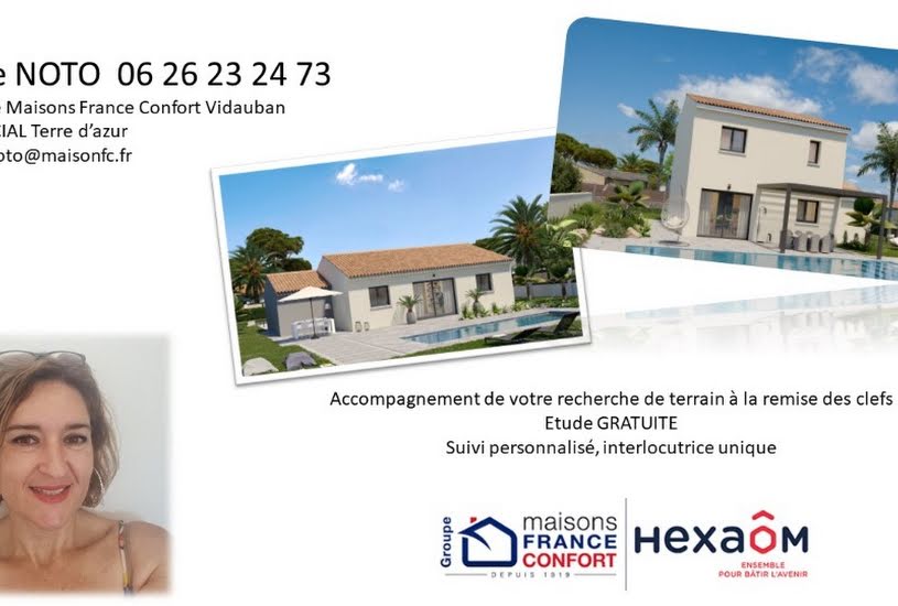  Vente Terrain + Maison - Terrain : 984m² - Maison : 93m² à Solliès-Pont (83210) 