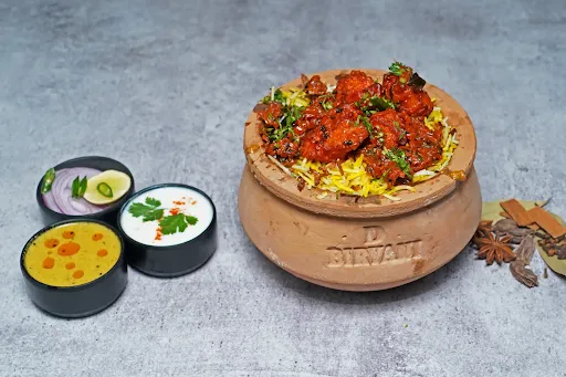 Hyderabadi Chicken 65 Biryani