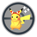 Pikachu wearing May’s bow