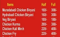 Biryani 24X7 menu 1