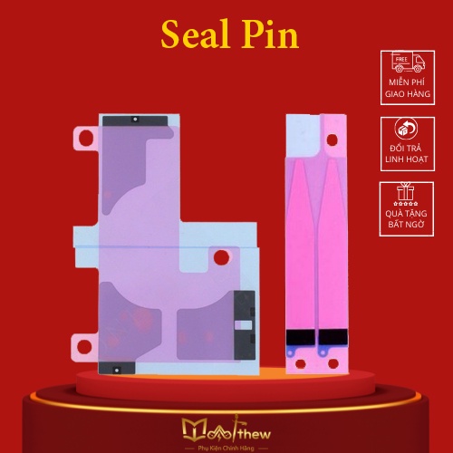 Seal Dán Pin Iphone Chuẩn Zin , Keo Dán Pin Chất Liệu Cao Su Non Dán Cố Định Pin Chắc Chắn Vào Iphone