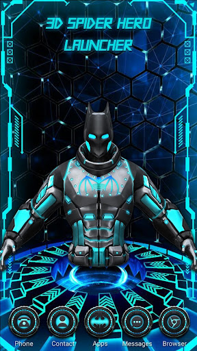 3D Bat Superhero Launcher for Free