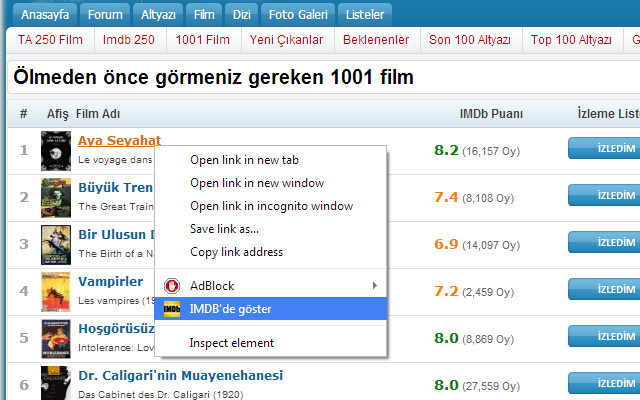 TurkceAltyazi.Org - Sağ-Tık IMDB'de Göster Preview image 2