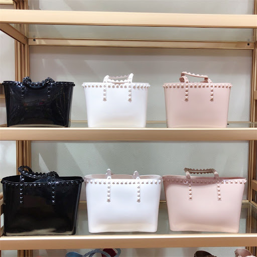Title 2, Large capacity PVC ladies shopping bag, a spaci...