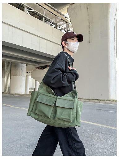 Title 22, Art Youth Shoulder Bag Rui Camp Large Capacity ...