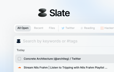 Slate Web Extension Preview image 0