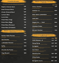 Chatoorey menu 2