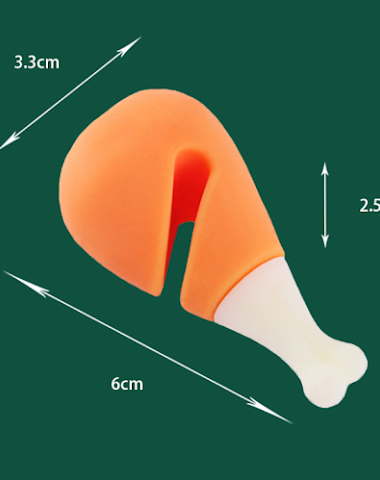 Chicken Drumstick Shape Silicone Po - 3