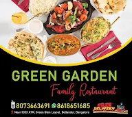 Green Garden Family Restaurant menu 1