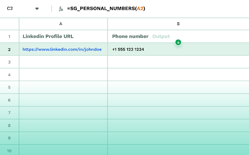 Sapiengraph - Fresh B2B Data in Sheets