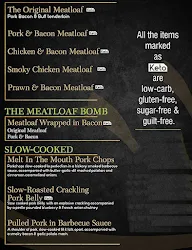 Meatloaf Factory menu 3