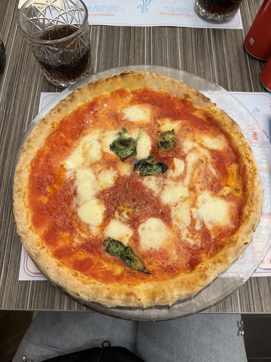 Pizza STG Napoletana (con mozzarella di bufala)