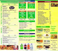 Cheese Sandwich Pizza menu 1