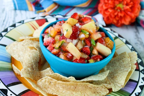 Mango Strawberry Salsa