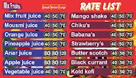 Delhi Juice And Shake menu 2