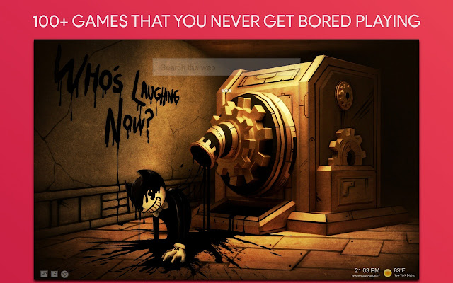 Bendy And The Ink Machine Wallpaper New Tab